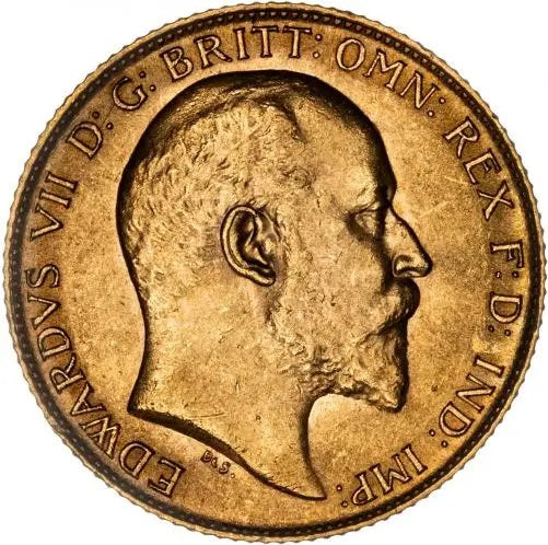 1910 Half Gold Sovereign Edward VII
