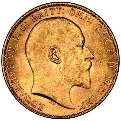 1910 Full Gold Sovereign Edward VII