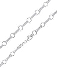 Sterling Silver Handmade 6.2mm Double Twist Chain Necklace