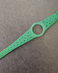 Replacement Original Vintage Ladies Omega Dynamic Green Leather Watch Strap