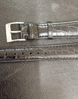 Replacement Original 19mm Gucci Black Leather Watch Strap