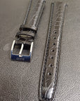 Replacement Original 19mm Gucci Black Leather Watch Strap