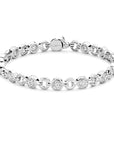 Sterling Silver Stone Set Ti Sento Bracelet
