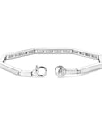 Sterling Silver Ti Sento Hexagon Design Bracelet
