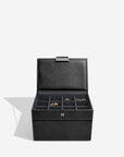Black Cufflink and Watch Box