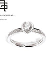 The Christmas Ring 2025 18ct White Gold Andrew Geoghegan Fission Diamond Ring