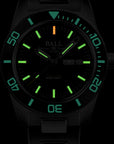 Mens Steel Engineer Master II Skindiver Heritage Ball Watch on Bracelet