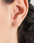 Gold Vermeil Ania Haie Kyoto Opal Sparkle Barbell Single Earring