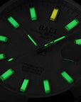 Mens Steel Engineer III Marvelight Chronometer Meteorite Dial Ball Watch on Bracelet