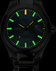Mens Steel Limited Edition Engineer III Marvelight Day & Date Ball Watch on Bracelet