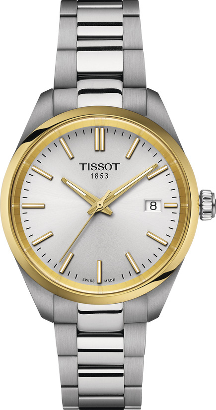 Tissot pr100 2025 silver dial
