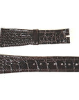 Replacement Original Vintage 20mm Brown Crocodile Baume & Mercier Watch Leather Strap Only
