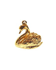 Pre Owned 9ct Yellow Gold Swan Charm