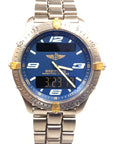 Mens Titanium Breitling Aerospace Watch on Bracelet