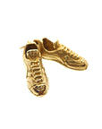 Pre Owned 9ct Yellow Gold Football Boots Charm
