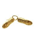 Pre Owned 9ct Yellow Gold Football Boots Charm