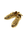 Pre Owned 9ct Yellow Gold Football Boots Charm