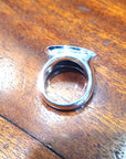 Sterling Silver Bastian Inverun Onyx Oval Dress Ring