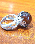 Sterling Silver Bastian Inverun Smokey Quartz Cocktail Dress Ring