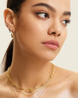 Sterling Silver Ania Haie Arrow Huggie Hoop Earrings