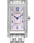 Ladies Steel Citizen Eco Drive Petite Palidoro Watch on Bracelet