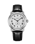 Gents Steel Rotary 'Sherlock' Watch on Leather Strap