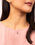 Sterling Silver Diamonfire 1.00ct Claw Set Single Stone CZ Necklace
