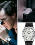 Gents Steel Rotary 'Sherlock' Watch on Leather Strap