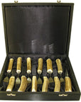 Boxed Set of 6 Stag Horn Steak Knives and Forks