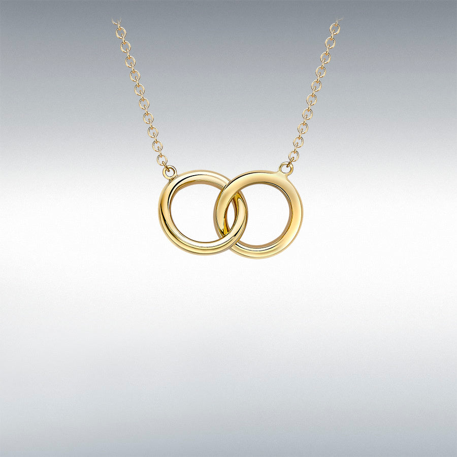 9ct Yellow Gold Infinity Rings Necklace – ST Hopper