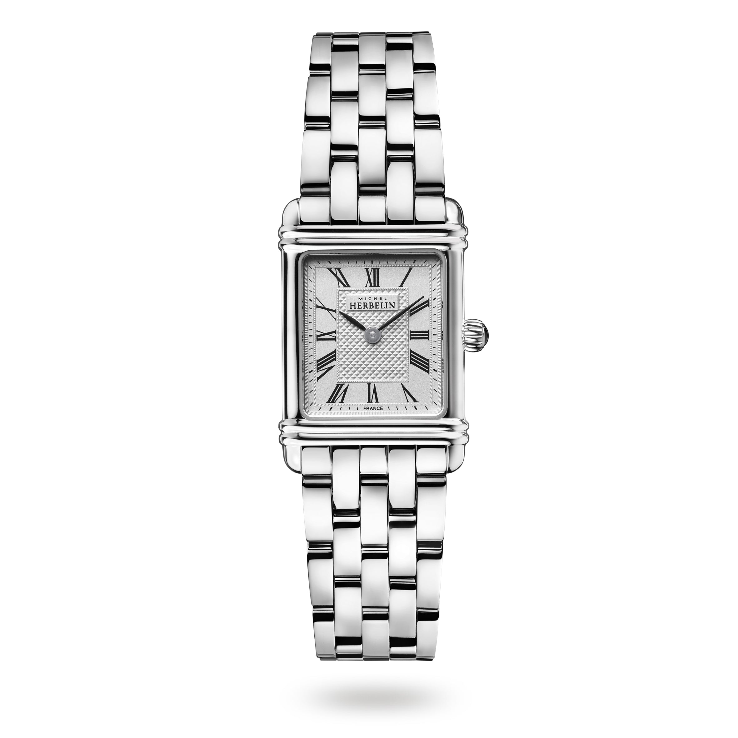 Ladies Steel Herbelin Art Deco Tank Watch on Bracelet – ST Hopper