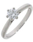 Platinum 0.52ct Diamond Solitaire Ring