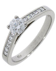 Platinum 0.67ct Diamond Solitaire Ring