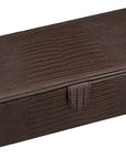 Wolf Brown 5 Piece Watch Box
