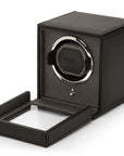 Black Wolf Cub Watch Winder With Cover
