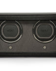 Black Wolf Double Cub Watch Winder With Cover