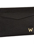 Black Wolf W Logo Cardholder