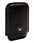Black Wolf W Logo Moulded Card Case