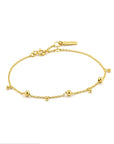Gold Vermeil Ania Haie Drop Balls Bracelet