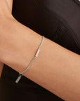 Sterling Silver Ania Haie Glam Bar Bracelet