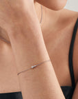 Sterling Silver Ania Haie Orb Sparkle Chain Bracelet