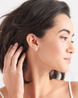 Gold Vermeil Ania Haie Opal Colour Stud Earrings