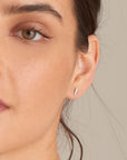 Sterling Silver Ania Haie Glam Bar Stud Earrings