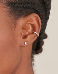 Sterling Silver Ania Haie Glam Ear Cuff