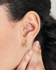 Gold Vermeil Ania Haie Orb Huggie Hoop Earrings