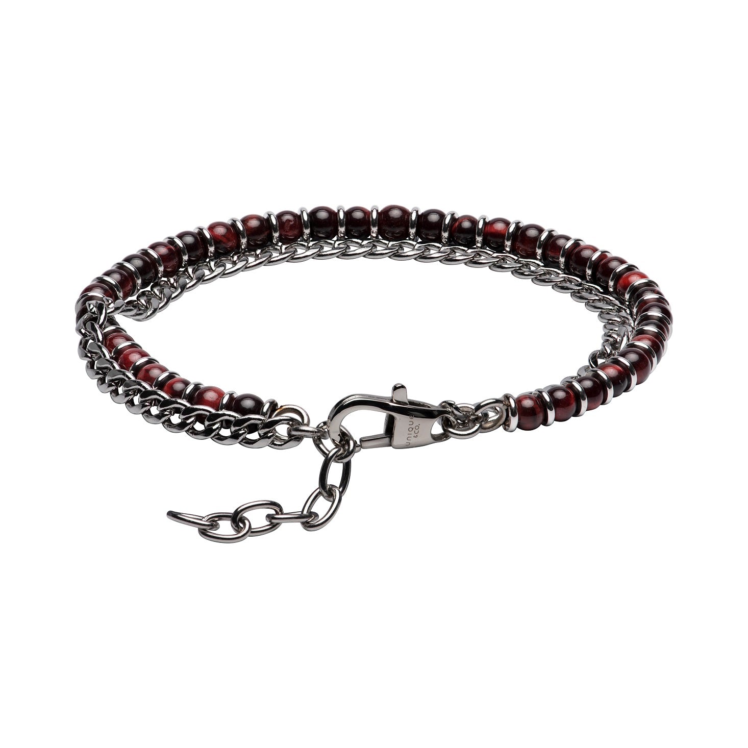 Mens red tiger eye bracelet store