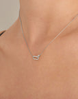 Sterling Ania Haie Glam Interlock Necklace
