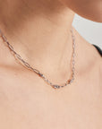 Sterling Silver Ania Haie Orb Link Chunky Chain Necklace