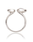 Sterling Silver Manja Toi et Moi Ring