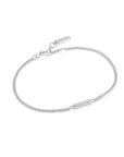 Sterling Silver Ania Haie Glam Bar Bracelet